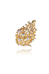 Khalifa Crystal Elegant Evening Brooch